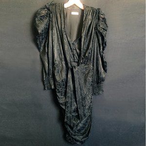 For Love & Lemons Cheyenne Ruched Tie dress — NWOT